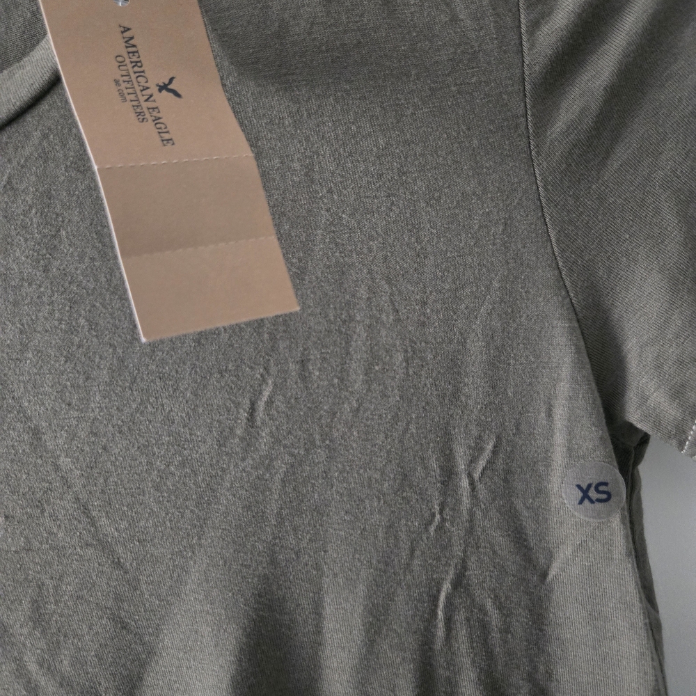 Women's Crewneck Tee in Olive Green - Picture 4 of 6